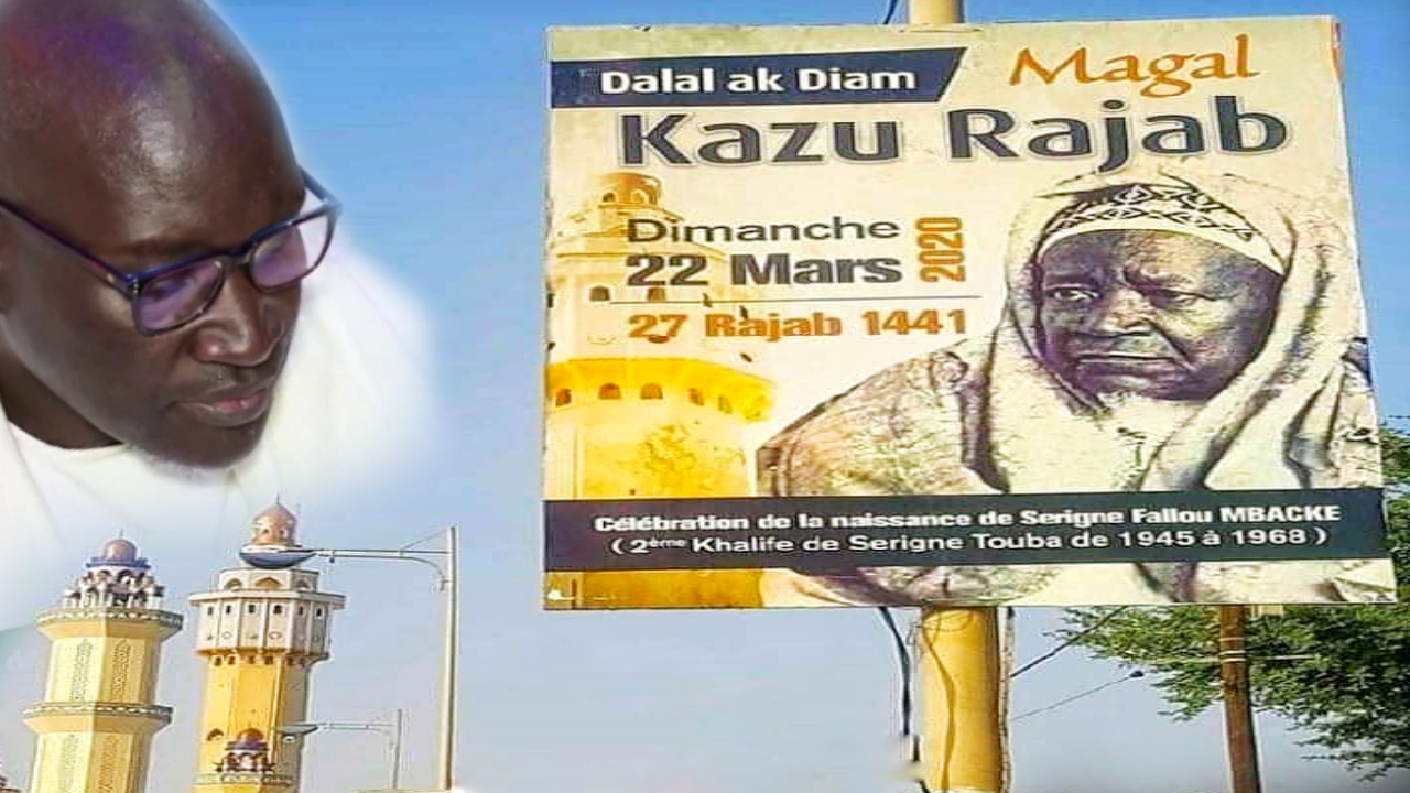 Urgent : Magal Kaju Rajab, déclaration du Khalife de Serigne Fallou Mbacke