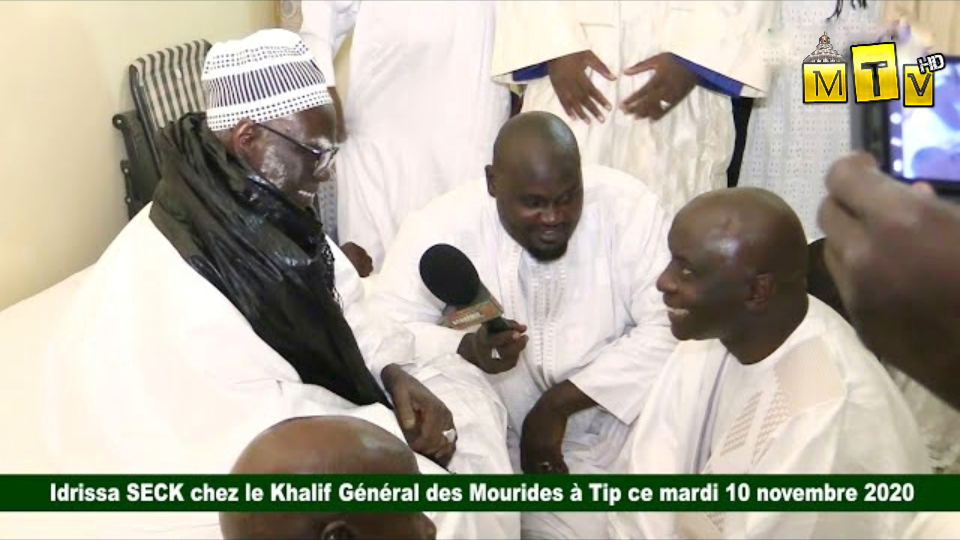 Urgent : Idrissa Seck en visite à Typ Chez le Khalif General des Mourides