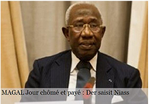 Le député Iba Der Thiam veut faire « légaliser définitivement »le magal de Touba.