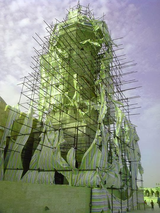 Etat d'avancement des travaux de rénovation de la Grande Mosquée de Touba (VIDEO)