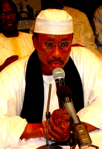 Serigne Mame Mor Mbacké Mourtada en conférence à l'Université de Genève.