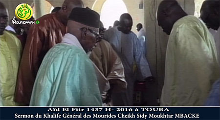 Aïd El Fitr (Korité 2016) à TOUBA : le sermon du Khalife Général des Mourides