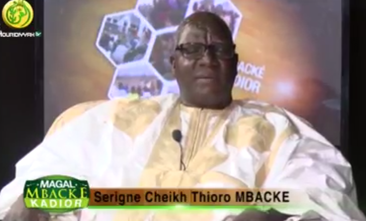 Serigne Cheikh Thioro Mbacké, porte-parole du Khalife Général des Mourides sur Al Mouridiyyah TV