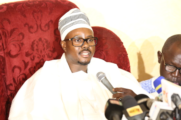 Adama Barrow à Touba : l'intégralité du discours du porte-parole du khalife général des Mourides