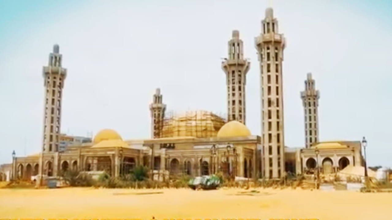 L'etat des travaux de la Mosquee Massalikul Jinaan de Dakar (Août 2017)