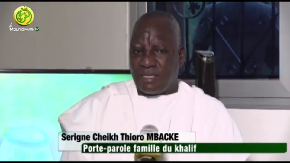 Entretien avec Serigne Cheikh Thioro Mbacké.
