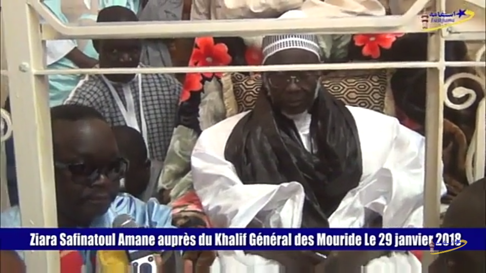 Ziara Safinatoul Amane auprès du Khalif Général des Mouride