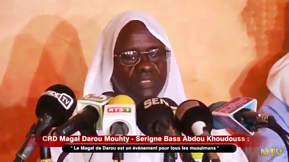 Allocution de Serigne Bass Abdou Khoudoss CRD Magal de Darou Mouhty 2018