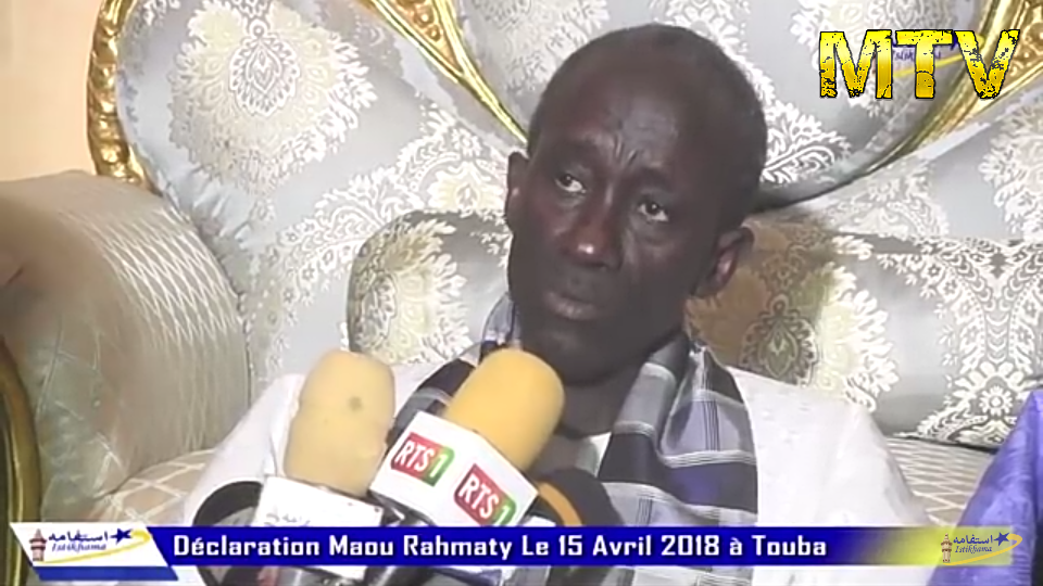 Déclaration Maou Rahmaty : chaque Maison doit débourser 2500f CFA chaque Mois