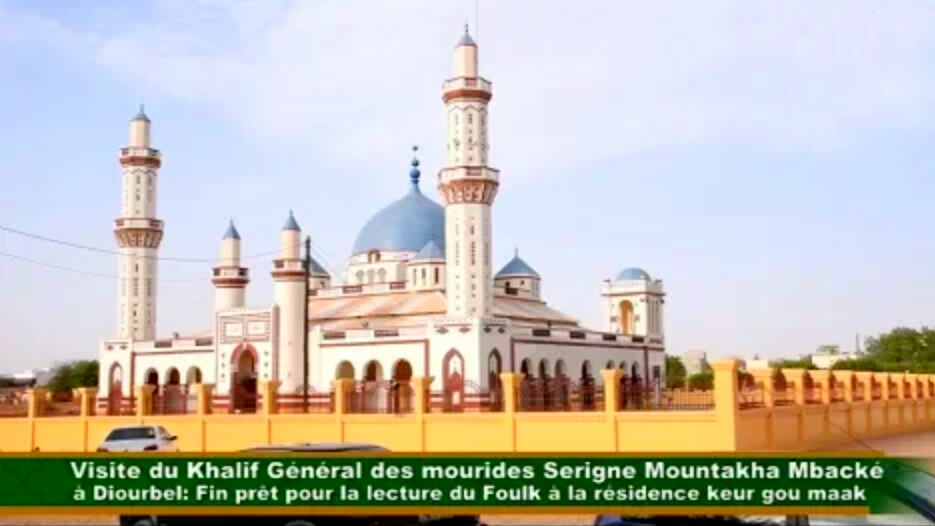 Foulkou 2018 : Visite du Khalif Général des mourides Serigne Mountakha Mbacké à Diourbel