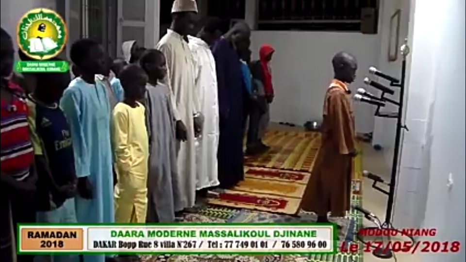 Daara Moderne Massalikoul Djinane Nafilas Serigne Modou Niang 2ème Nuit du Ramadan