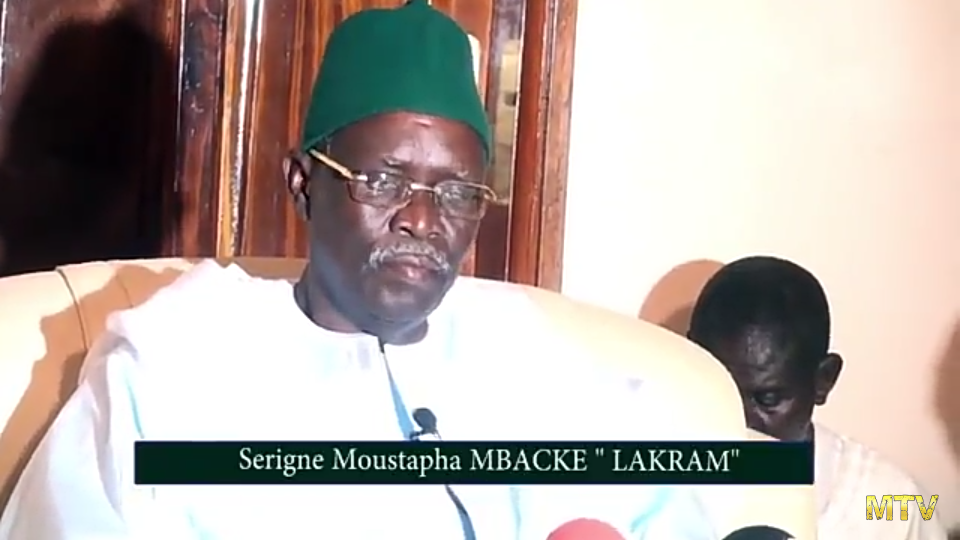 Les éclaircissements de Serigne Moustapha Mbacke Lakram sur le Discour du Khalife Général des Mourides Serigne Mountakha