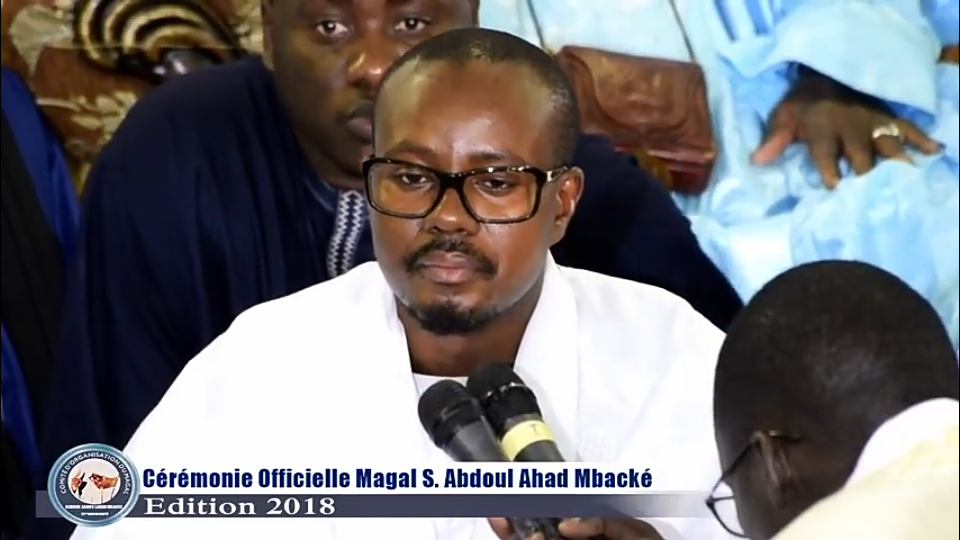 Serigne Bass Abdou Khadre Cérémonie Officielle Magal Cheikh Abdoul Ahad Mbacke Édition 2018