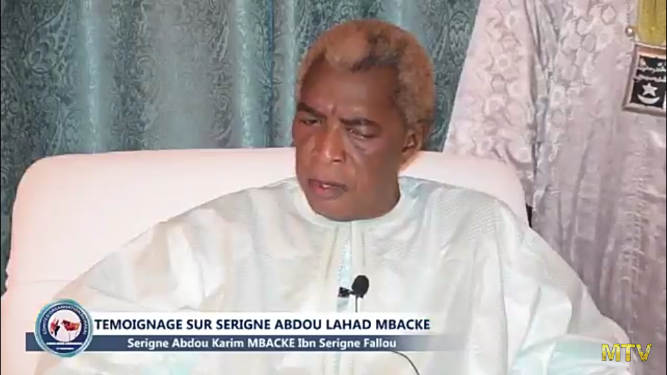 Magal Serigne Abdoul Ahad MBACKE Témoignage de Serigne Abdou Karim Mbacke Fallilou