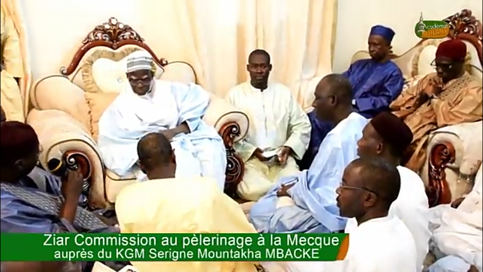 Ziaara de la Délégation Générale au Pélerinage a la Mecque du Sénégal auprès du Khalife Général des Mourides