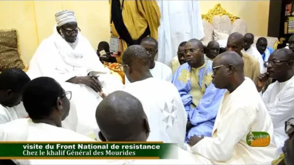 Touba : Visite du Front National de Resistance Chez le khalif Général des Mourides