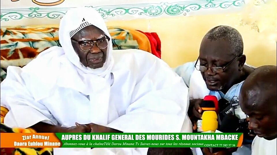 Ziar Daara Euhlou Minane 2018 : Discours de Serigne Mountakha MBACKE Khalif Général Des Mourides