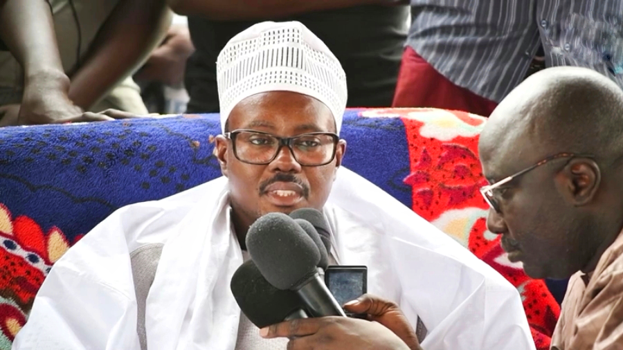 Pose première pierre complexe Islamique de Mbacké : allocution de Cheikh Bass Abdou Khadre