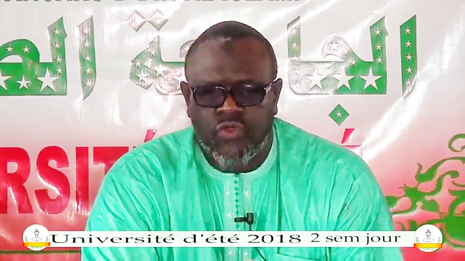 Université d'été 2018 : Dahira Ansarou Dine Al Islam 2ème Jour, Serigne Ndiogou Mbacke Samb Thème le Code de la Famille