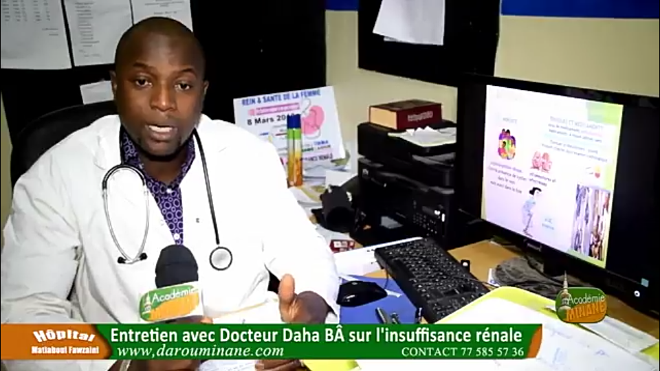 SANTÉ : Entretien avec Docteur Daha BÂ sur l'insuffisance rénale