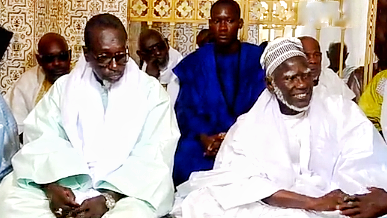 La prière du vendredi à Diourbel avec le khalif général des Mourides