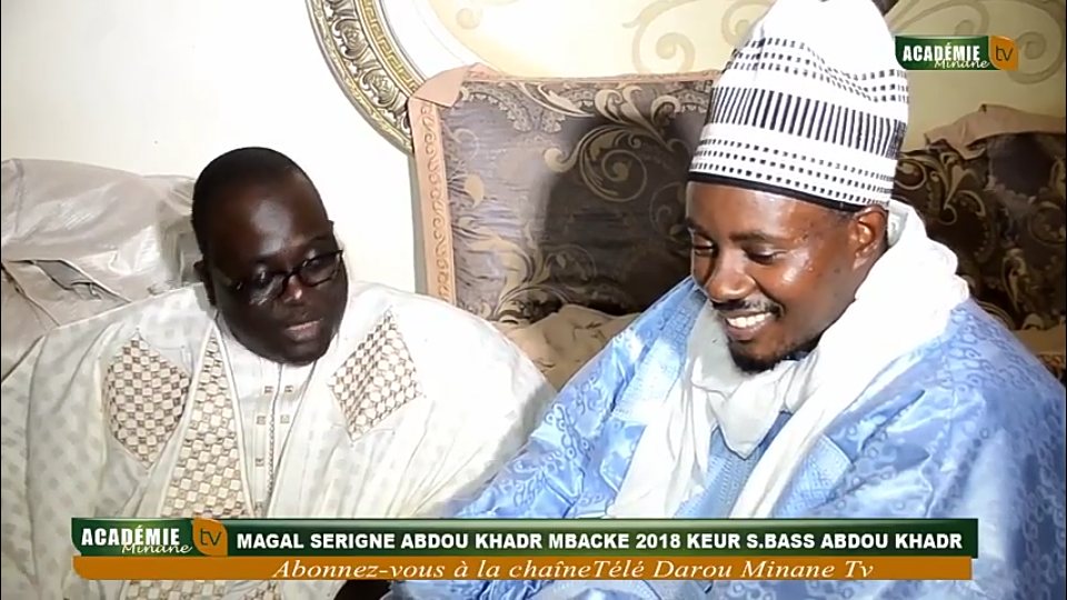 Magal Serigne Abdou Khadre 2018 Visite de Abdou Baly Chez Serigne Bassirou Mbacke Abdou Khadre