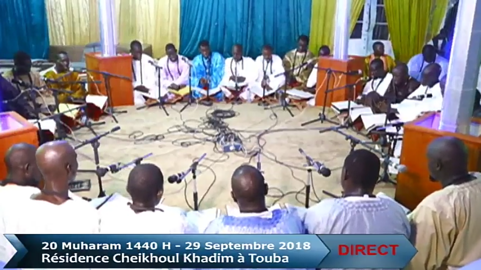 En Direct de la Résidence Cheikhoul Khadim en Face de la Grande Mosquée de Touba