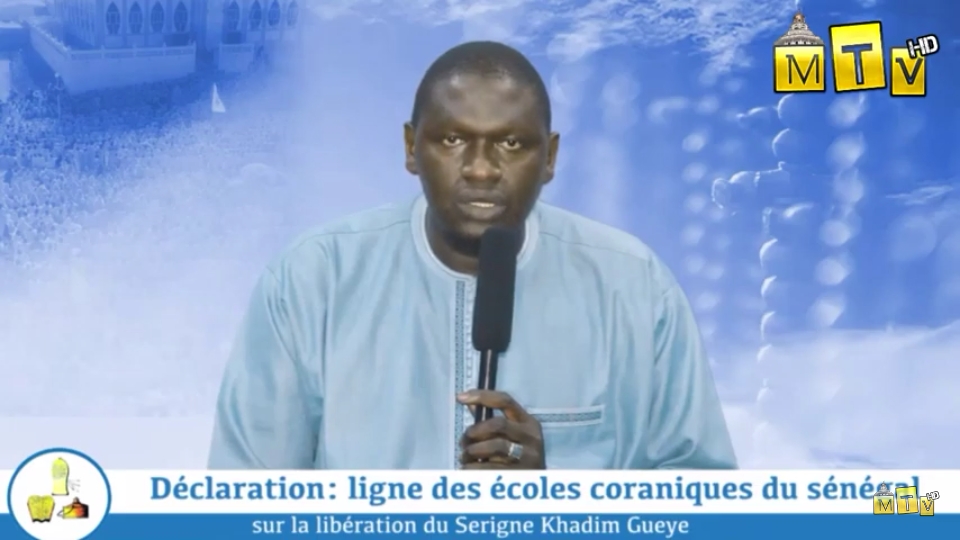 Déclaration de la ligue des écoles coraniques du Sénégal