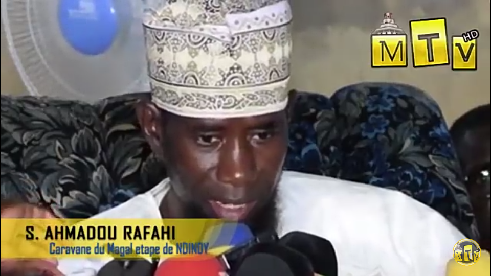 la Caravane du Magal 2018 sur les traces de Cheikh Ahmadou Bamba l'étape de NDINDY Allocution de Serigne Ahmadou Rafahi