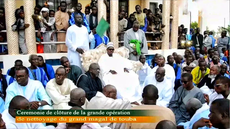 Grand Magal de TOUBA : Ceremonie de clôture des opérations de Nétoiement de la ville Sainte de Touba