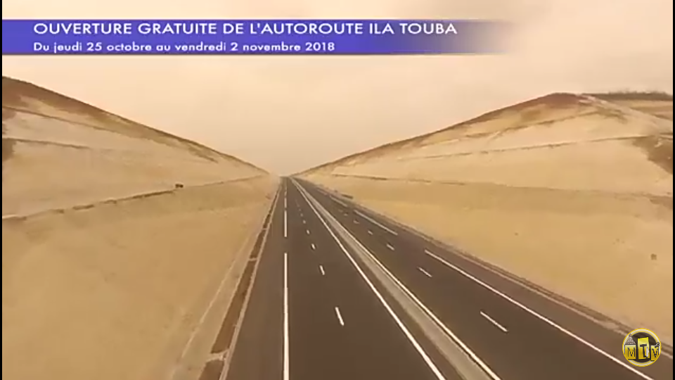 Magal Touba 2018 : l'autoroute ila Touba gratuite du jeudi 25 octobre au vendredi 02 novembre
