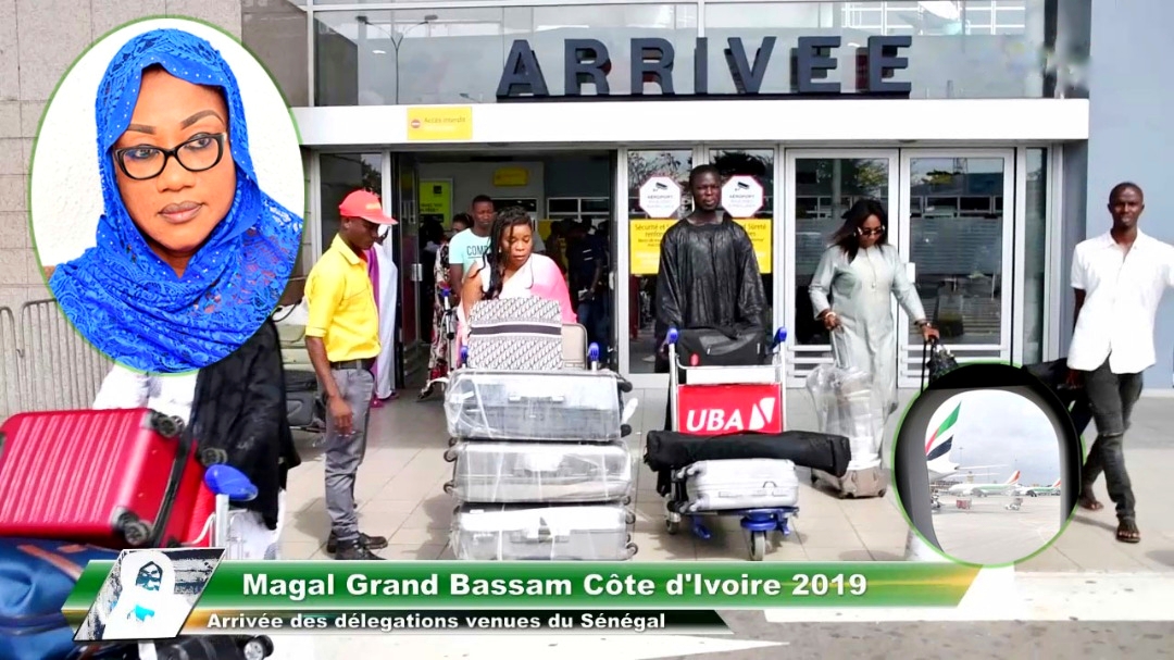 Magal Grand Bassam 2019 : Arrivée de la délegation Sénégalaise en Côte d'Ivoire