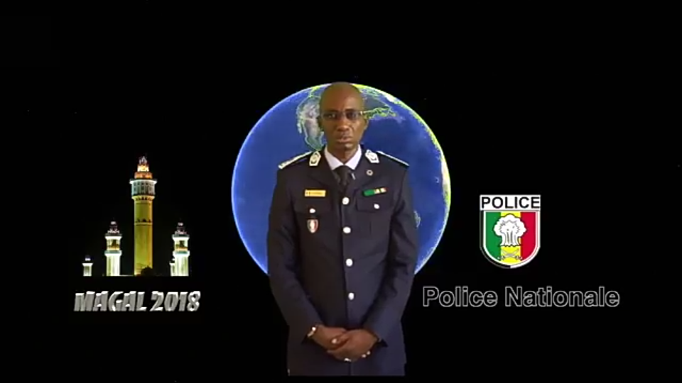Police nationale plan de sirculation routière du Grand Magal de TOUBA 2018