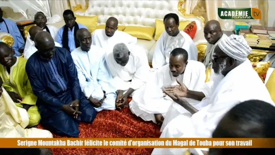 Le Khalife Général félicite le comité d'organisation du Grand Magal de TOUBA pour son travail