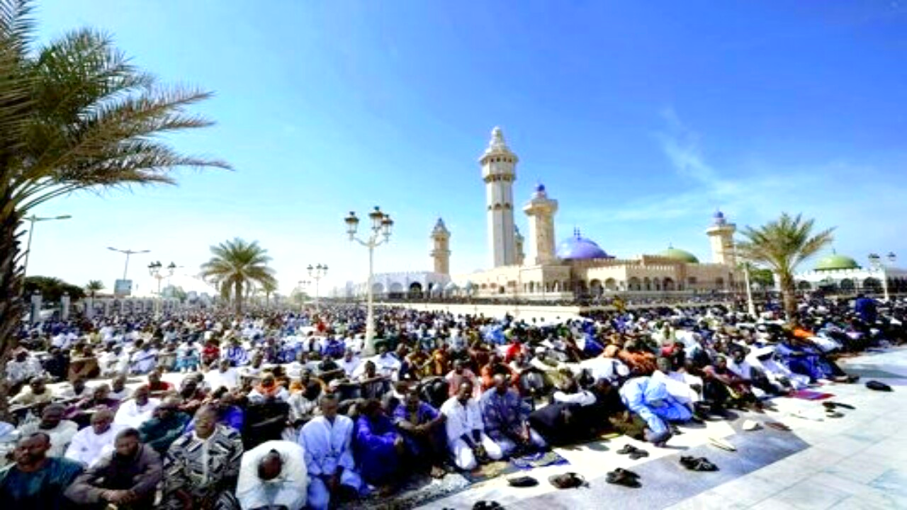 En Direct de Touba : la Prière du Vendredi à la Grande Mosquée de Touba