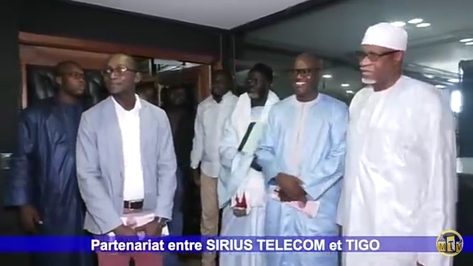 Parteneriat entre sirius telecom de Mbackiou Faye & l'opérateur de téléphonie mobile tigo Sénégal
