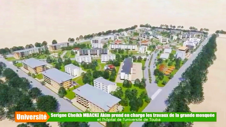 Université de Touba Serigne Cheikh Akim prend en charge la construction de l'hôpital et de la grande mosquée