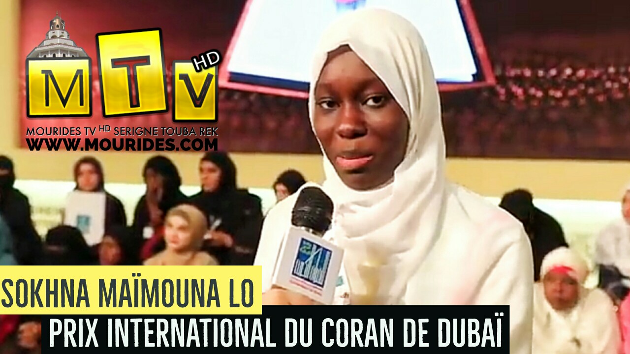 Sokhna Maïmouna Lô prix international du Coran Dubaï 2018