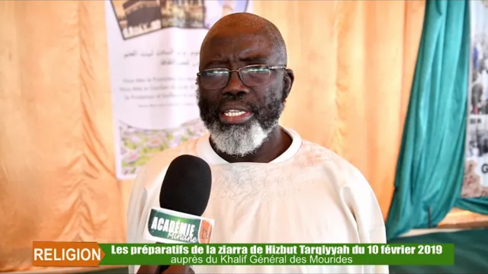 Les préparatifs de la ziarra de Hizbut Tarqiyyah du 10 février 2019 auprès du Khalif Général des Mourides