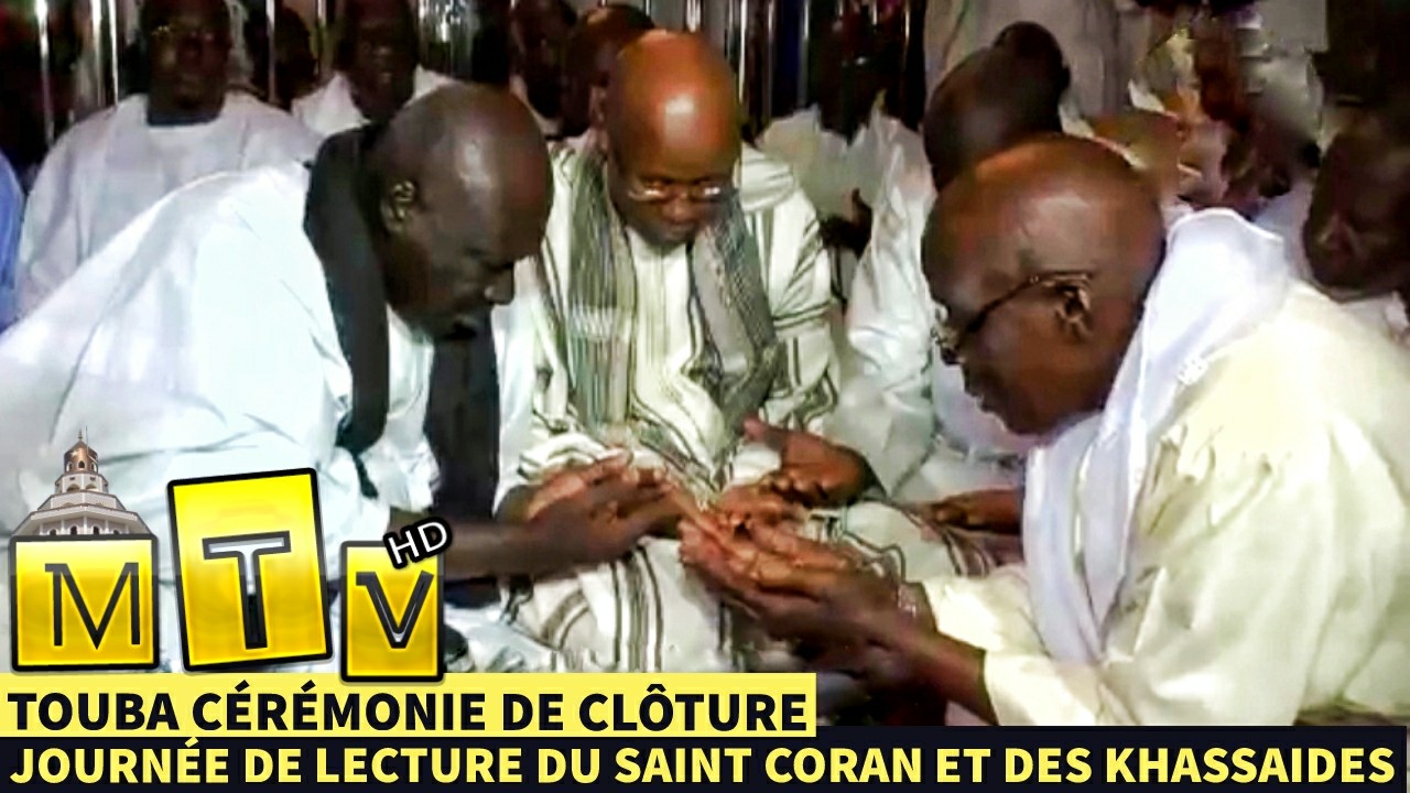 Touba : Cérémonie de clôture de la journée de lecture du saint coran et des khassaides