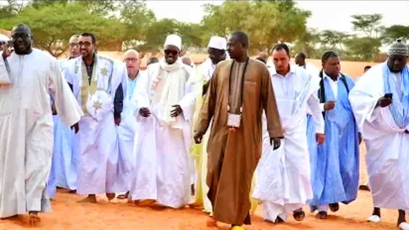 Visite de la délégation du Khalif Général des Mourides en Mauritanie Étape de Mabrock