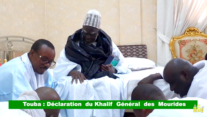 Urgent ndiguel du Khalife pour la prise en charge des malades du covid19 par Touba ça Kanam