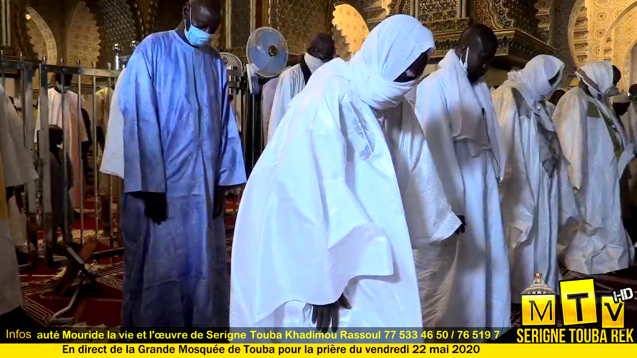 Prière du vendredi à la grande Mosquée de Touba en Présence du Khalife général des Mourides