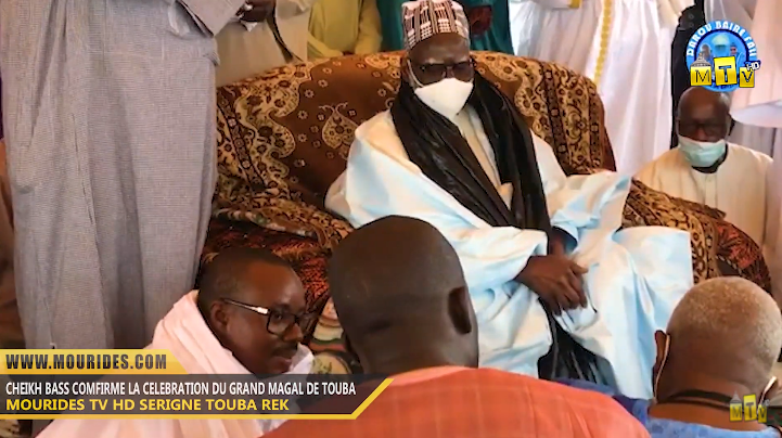 MAGAL TOUBA - Le Khalife General des mourides Confirme la Célébration (BAMATHI DIOKHÉ NDIGUEL YAGNA)