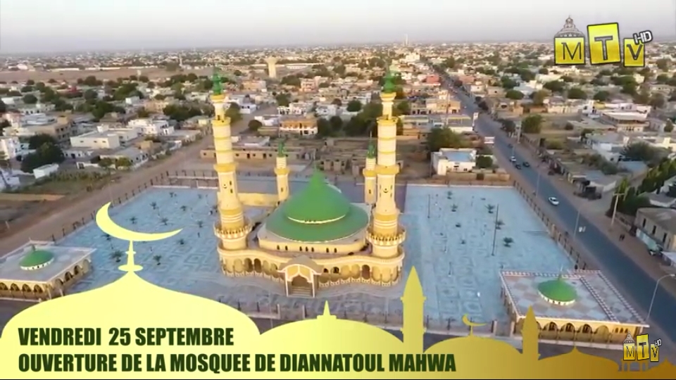 Ouverture de la Mosquee de Touba Diannatoul Mahwa le vendredi 25 septembre 2020