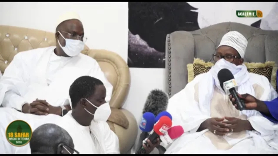 Magal Touba 2020 : Khalifa Sall reçu par Serigne Basse Abdou Khadre Mbacké