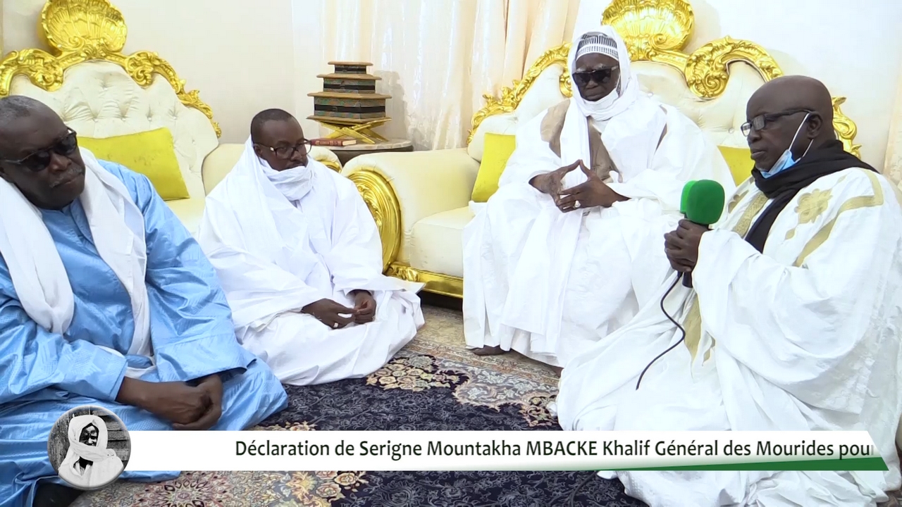 Grand Magal de Touba 2021 : Appel du Khalif General des Mourides S. Mountakha Mbacke