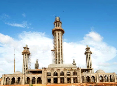 La grande mosquée Massalikoul Djinane de Dakar 